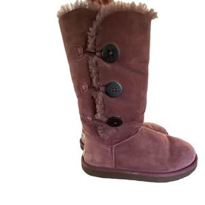 UGG Tall Purple Boots